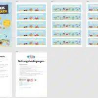 Sommerferien Gruß mit Wassereis (3 Motive) - Überblick