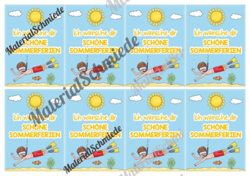 Grußkarten Sommerferien (Vorschau 03)
