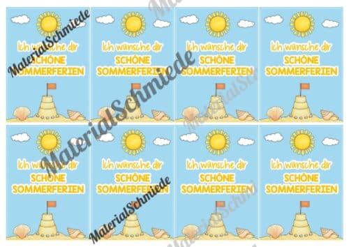 Grußkarten Sommerferien (Vorschau 06)