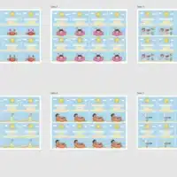 Grußkarten Sommerferien (8 Motive) - Überblick