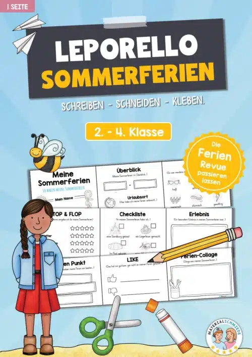 Leporello Sommerferien