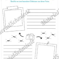 Sommerferien Materialpaket (Vorschau 02)