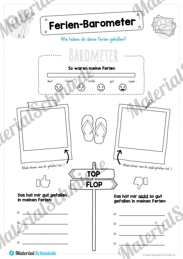 Sommerferien Materialpaket (Vorschau 09)