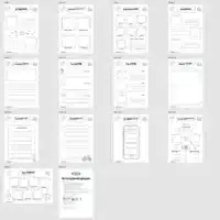 Sommerferien Materialpaket (20 Arbeitsblätter) - Überblick