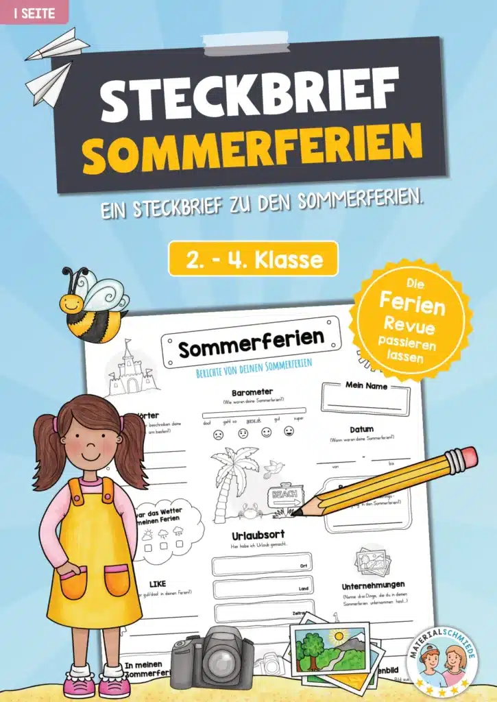 Sommerferien Steckbrief