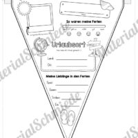 Wimpel Sommerferien (Vorschau)