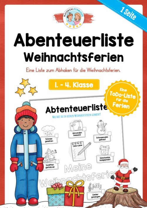 Abenteuerliste Weihnachtsferien