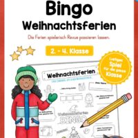 Bingo Weihnachtsferien