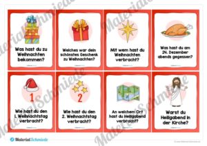 Weihnachtsferien: 24 Erzählkarten (Vorschau 01)