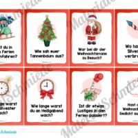Weihnachtsferien: 24 Erzählkarten (Vorschau 03)