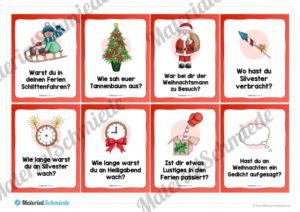 Weihnachtsferien: 24 Erzählkarten (Vorschau 03)