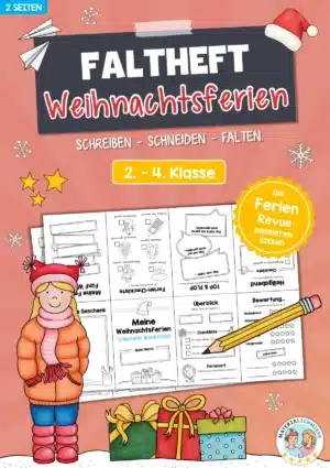 Faltheft Weihnachtsferien