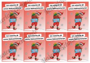 Grußkarten Weihnachtsferien (Vorschau 04)