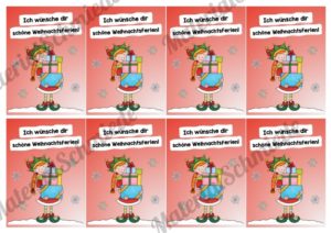 Grußkarten Weihnachtsferien (Vorschau 05)