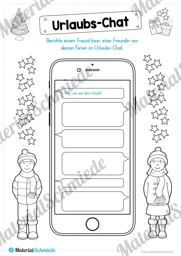20 Arbeitsblätter zu den Weihnachtsferien (Vorschau 06)