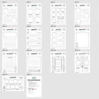 20 Arbeitsblätter zu den Weihnachtsferien (Überblick)