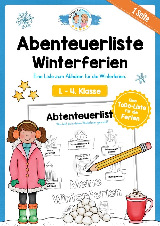 Abenteuerliste Winterferien