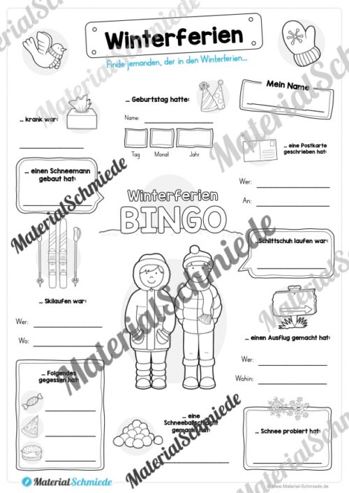Bingo Winterferien (Vorschau)