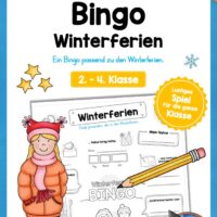 Bingo Winterferien