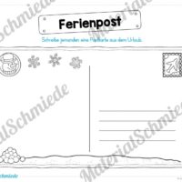 20 Arbeitsblätter zu den Winterferien (Vorschau 08)