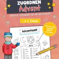 16 Abbildungen zum Advent zuordnen