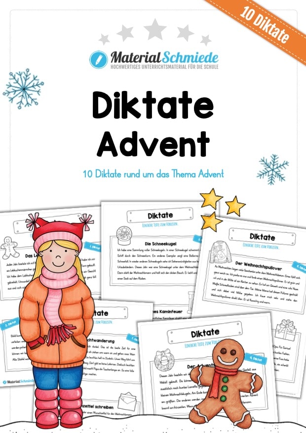 10 Diktate zum Advent