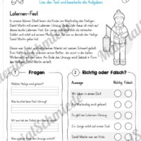 10 Lesetexte zum Advent (Laternen-Fest)