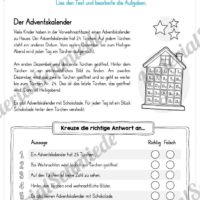 10 Leseübungen: Thema Advent (Vorschau 06)