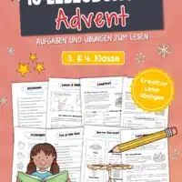 10 Leseübungen: Thema Advent (Lesen & Verstehen)