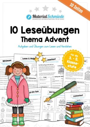 10 Leseübungen: Thema Advent