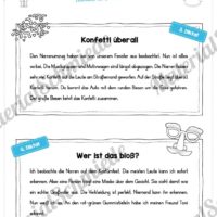 10 Diktate zum Fasching / Karneval (Vorschau 01)