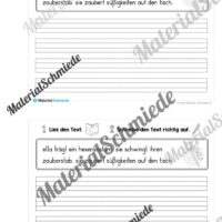 Mini-Heft: Groß- und Kleinschreibung (Fasching/Karneval) - Arbeitsblatt 05