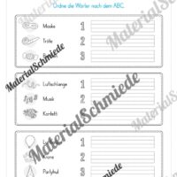 Lese- & Rätselheft zum Fasching/Karneval (1. & 2. Klasse) - Arbeitsblatt 08