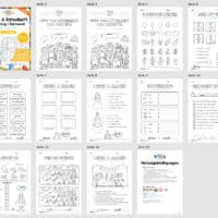 Lese- & Rätselheft zum Fasching/Karneval (1. & 2. Klasse) - Überblick