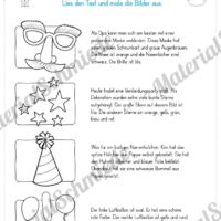 Lesen & Malen zum Fasching / Karneval (Vorschau 01)