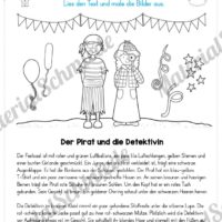 Lesen & Malen zum Fasching / Karneval (Vorschau 03)