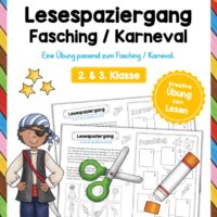 Lesespaziergang Fasching / Karneval