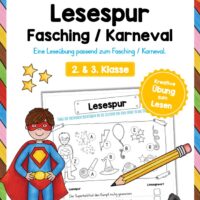 Lesespur zum Fasching / Karneval