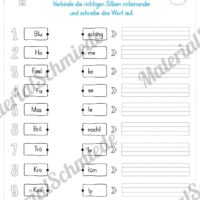 Materialpaket Fasching / Karneval: Deutsch 1. & 2. Klasse (Vorschau 07)