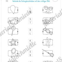 Materialpaket Fasching / Karneval: Deutsch 1. & 2. Klasse (Vorschau 08)