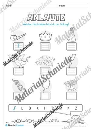 Materialpaket Fasching / Karneval: 1. Klasse (Vorschau 06)