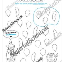 Materialpaket Fasching / Karneval: 1. Klasse (Vorschau 08)