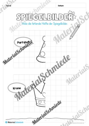 Materialpaket Fasching / Karneval: 1. Klasse (Vorschau 16)