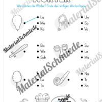 Materialpaket Fasching / Karneval: 1. Klasse (Vorschau 18)
