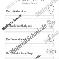 Materialpaket Fasching / Karneval: 1. Klasse (Vorschau 23)