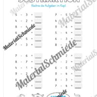 Materialpaket Fasching / Karneval: 1. Klasse (Vorschau 25)