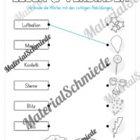 Materialpaket Fasching / Karneval: 1. Klasse (Vorschau 26)