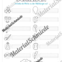 Materialpaket Fasching / Karneval: 2. Klasse (Vorschau 03)