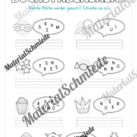 Materialpaket Fasching / Karneval: 2. Klasse (Vorschau 05)