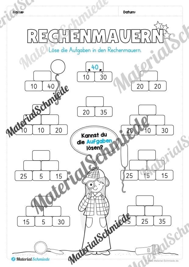 Materialpaket Fasching / Karneval: 2. Klasse (Vorschau 08)